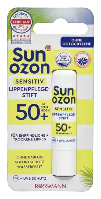 Sunozon Sensitiv Lippenpflegestift LSF 50+