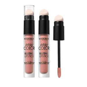 Deborah Milano Easy Color Blush & Lipstick Peach Dream 04