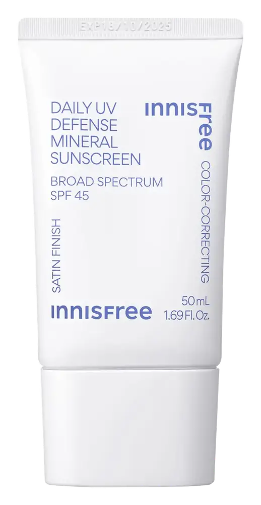 innisfree Daily UV Defense Mineral Sunscreen Broad Spectrum SPF 45