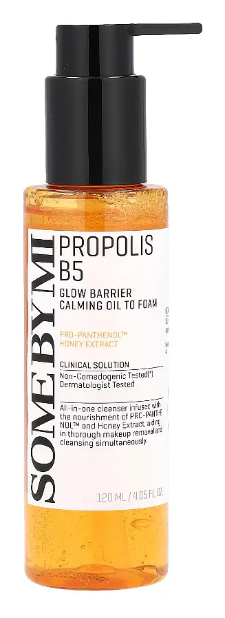 Some By Mi Propolis B5 Glow Barrier Calming Oil To Foam