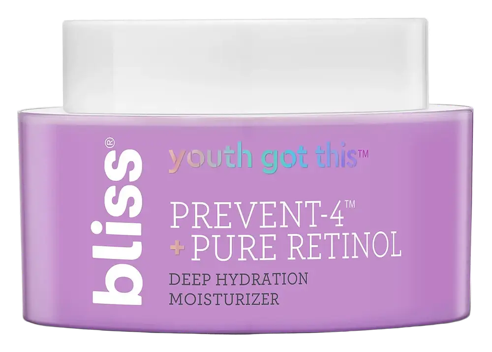 Bliss Youth Got This Prevent-4 + Pure Retinol Deep Hydration Moisturizer