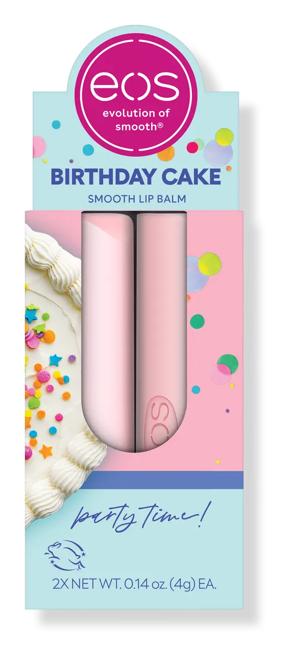 EOS Lip Balm Stick Birthday Cake