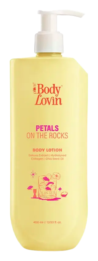 Plum Goodness Bodylovin' Body Lotion Petals On The Rocks