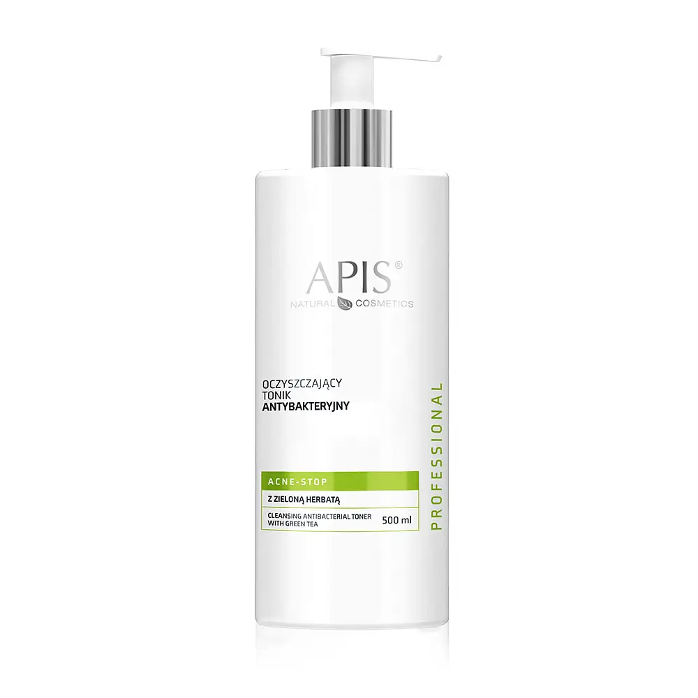 APIS Natural Cosmetics ACNE-STOP Cleansing Antibacterial Toner with Green Tea