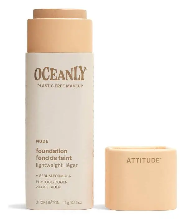 ATTITUDE Oceanly Light Coverage Foundation Stick Nude