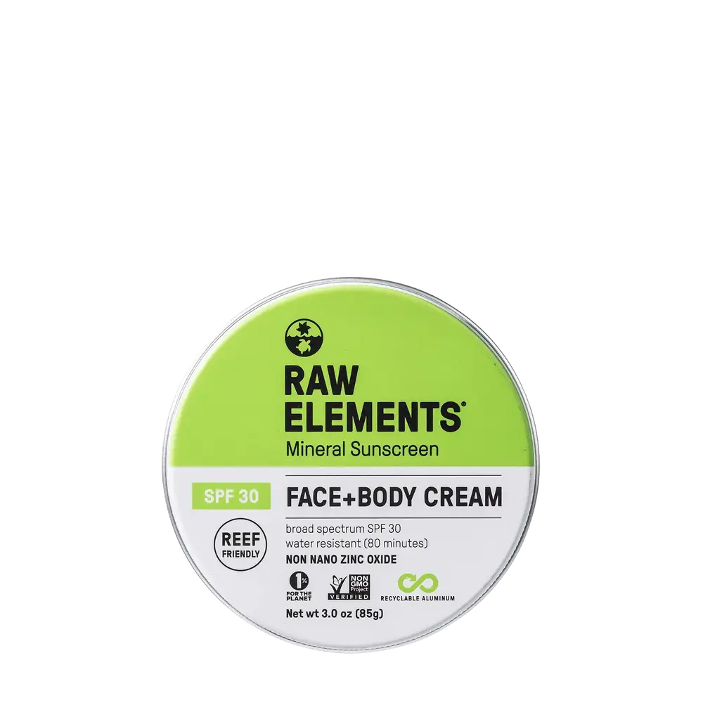 Raw Elements Mineral Sunscreen Face + Body Cream SPF 30