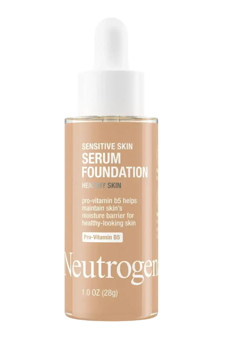 Neutrogena Sensitive Skin Serum Foundation with Moisturizing Vitamin-B5 Medium 02