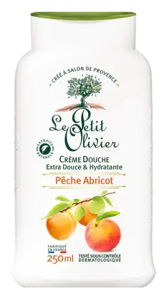 Le Petit Olivier Shower Cream Peach Apricot