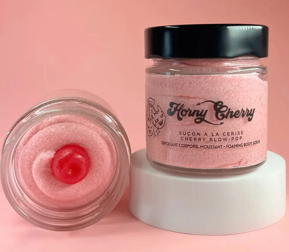 Clean But Psycho Foaming Body Scrub Horny Cherry