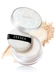 Zeesea Long-Lasting Colored Loose Powder J02 Clear Beige