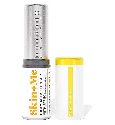 Skin + Me Daily Moisturiser With SPF 50 For Dry to Normal Skin