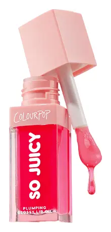 Colourpop So Juicy Plumping Glossy Lip Oil Flirty Text