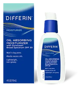 Differin Oil Absorbing Moisturizer With SPF 30