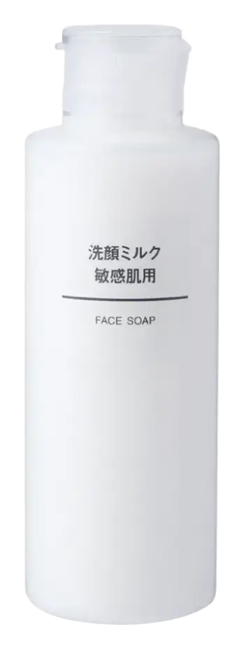 Muji Sensitive Skin Face Soap Milk