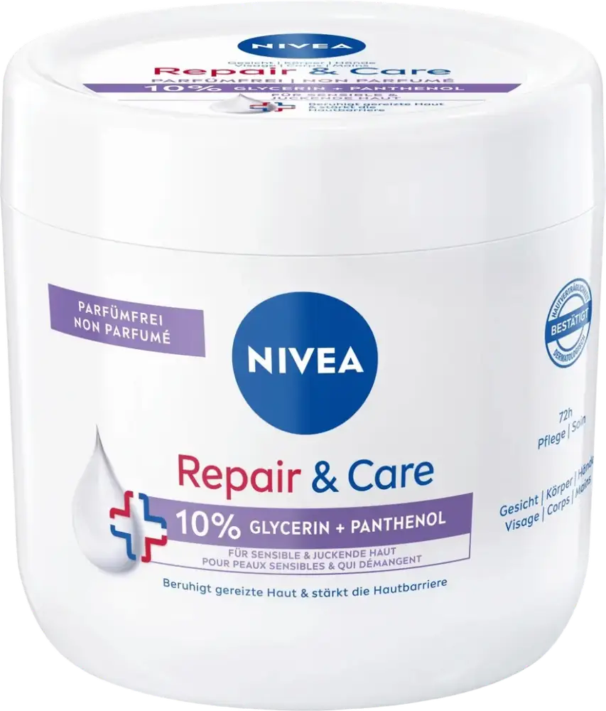 Nivea Repair And Care 10% Glycerin +Panthenol Germany
