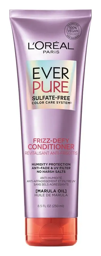 L'Oreal EverPure Frizz-Defy Sulfate-Free Conditioner with Marula Oil