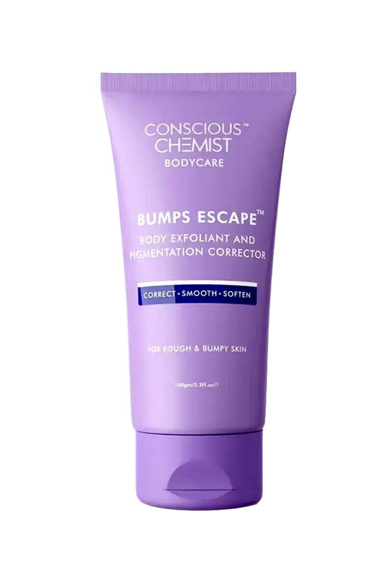 Conscious Chemist Bumps Escape Body Exfoliant And Pigmentation Corrector