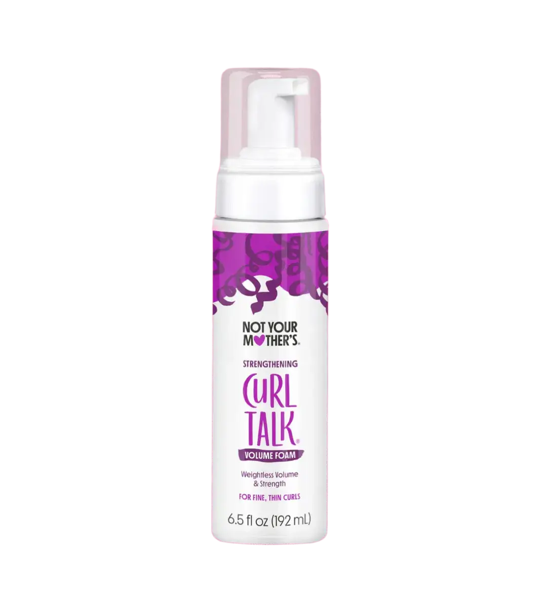 Not Your Mother’s Curl Talk Strengthening Volume Foam