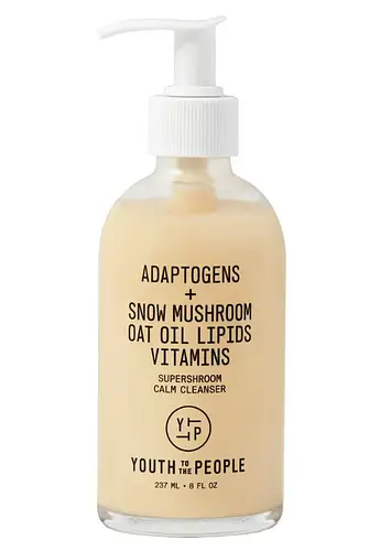 Youth To The People Adaptogens + Snow Mushroom + Oat Oil Lipids + Vitamins Supershroom Calm Cleanser