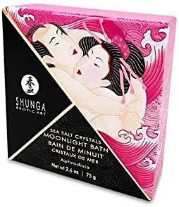 Shunga Moonlight Bath Sea salt Rose Petal
