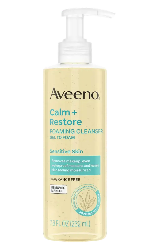 Aveeno Calm + Restore Foaming Cleanser