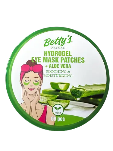 Betty's Nature Hydrogel Eye Mask Patches + Aloe Vera