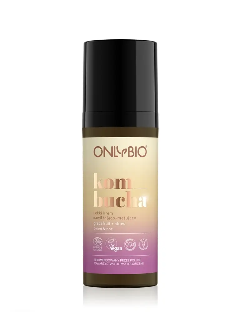 OnlyBio Kombucha Lekki Krem Nawilżająco-Matujący