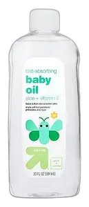 up&up Baby Oil Aloe + Vitamin E