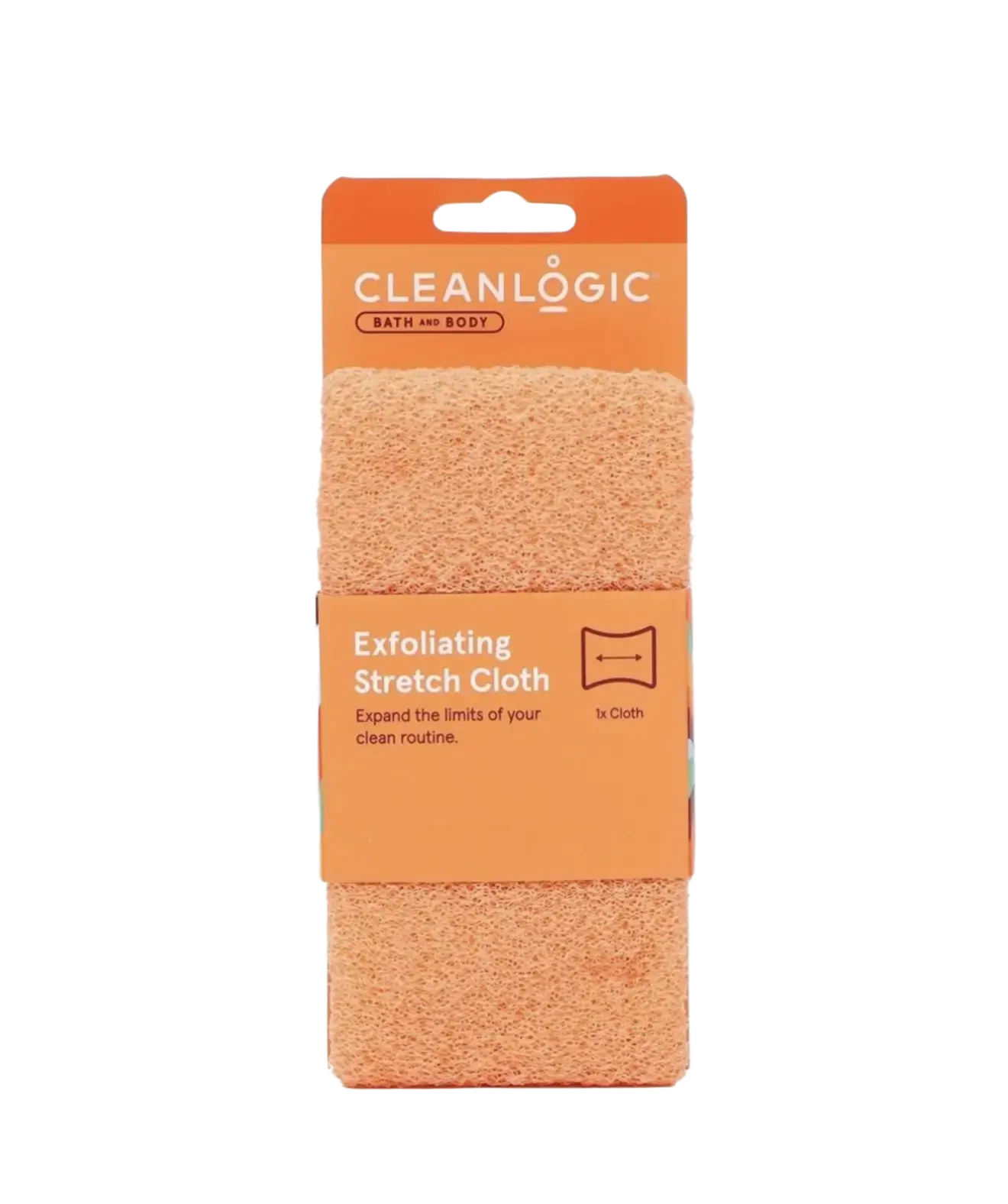 Cleanlogic Bath And Body Exfoliating Stretch Cloth