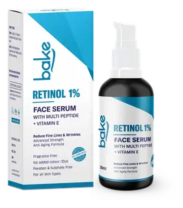 Bake Retinol 1% Face Serum With Multi Peptides