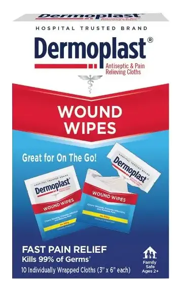Dermoplast Wound Wipes