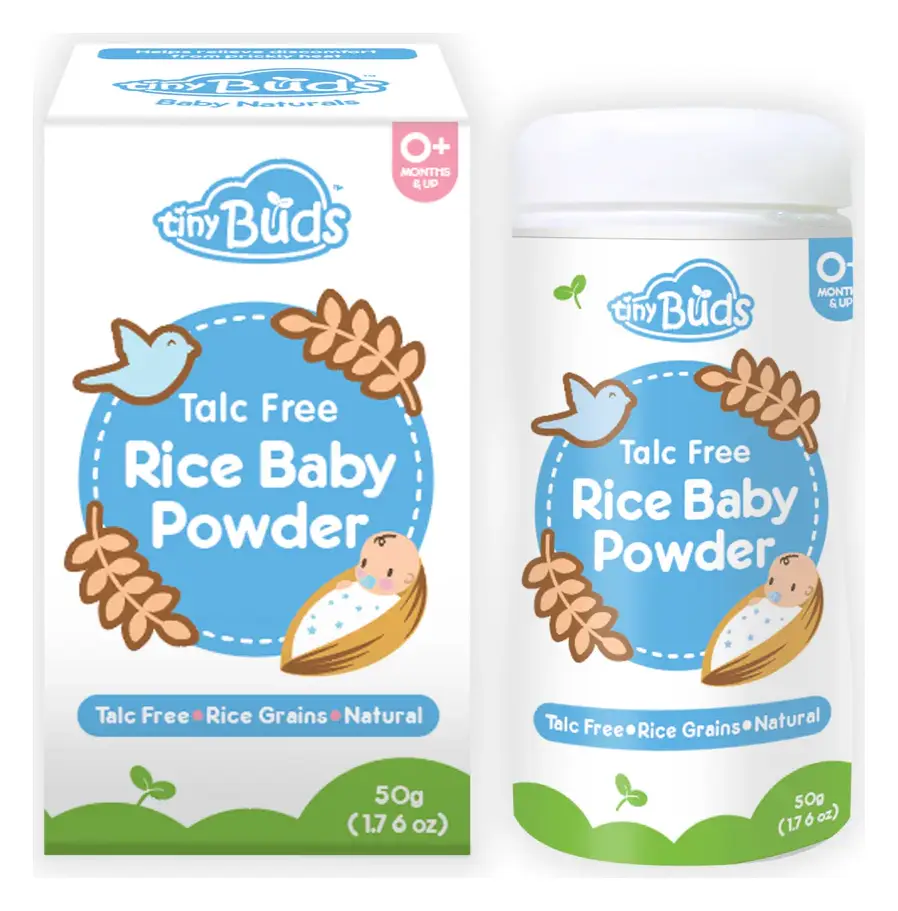 Tiny Buds Rice Baby Powder