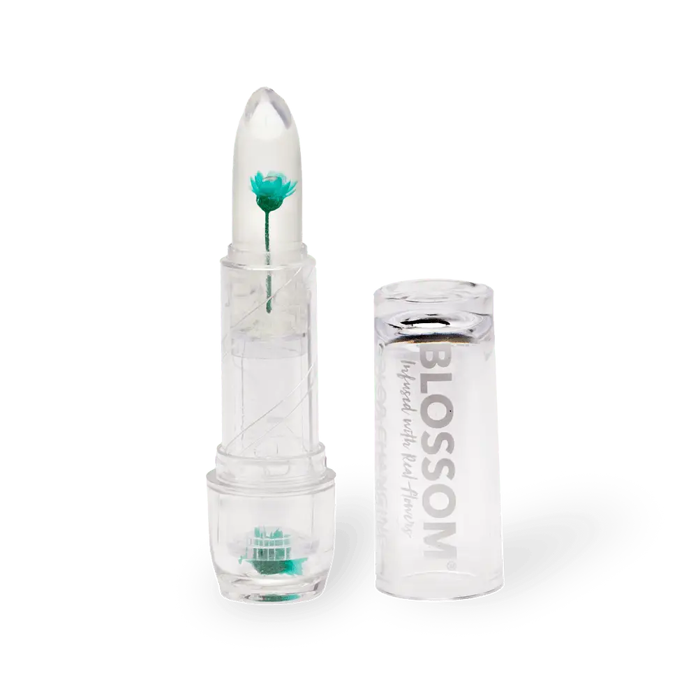 Blossom Color-Changing Crystal Lip Balm Turquoise