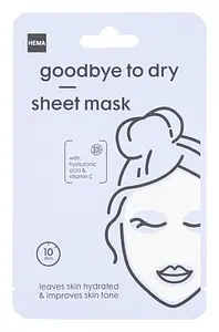 HEMA Sheet Mask Goodbye to Dry