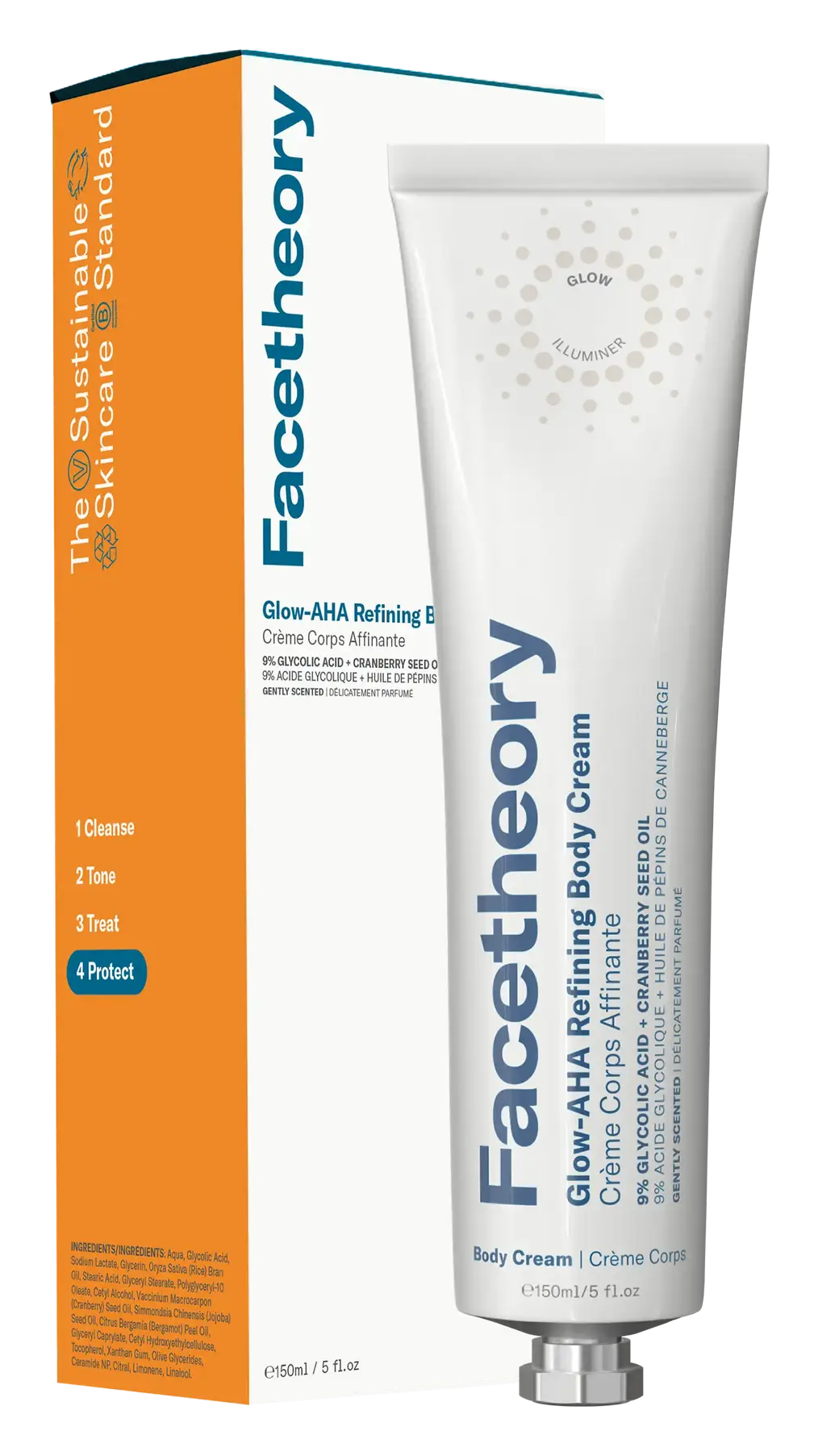 FaceTheory Glow-AHA Refining Body Cream