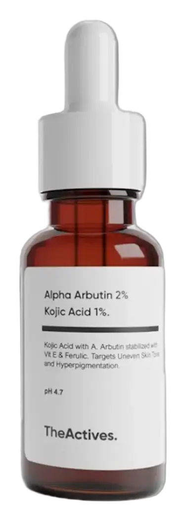 TheActives Alpha Arbutin 2% + Kojic Acid 1%