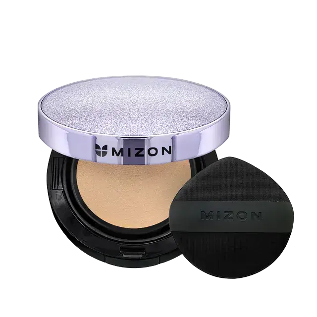 Mizon Vegan Collagen Cushion Foundation SPF 38 PA++ #21 Light Beige