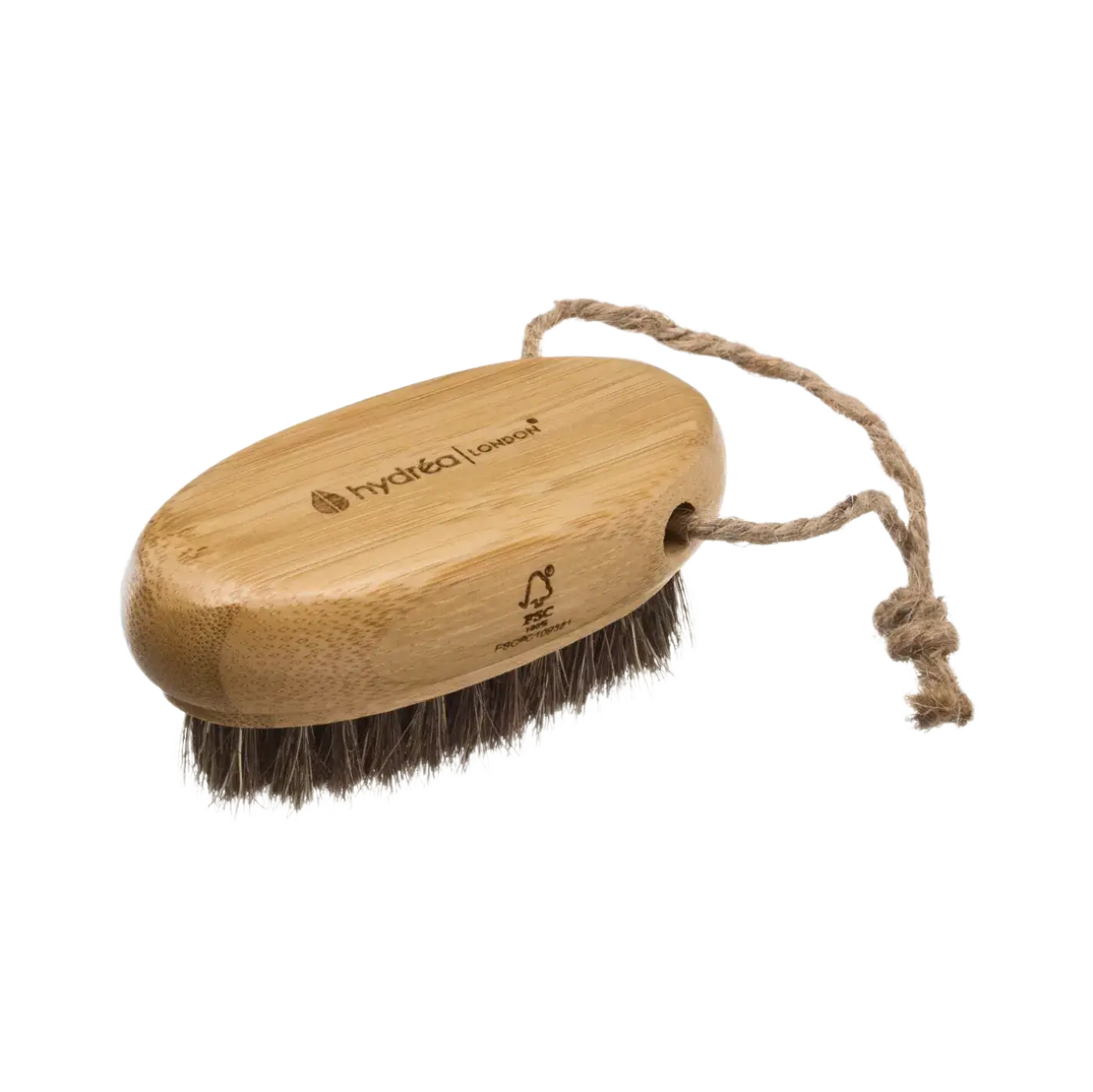 Hydrea London Bamboo Hand + Nail Brush With Cactus + Mane Bristle