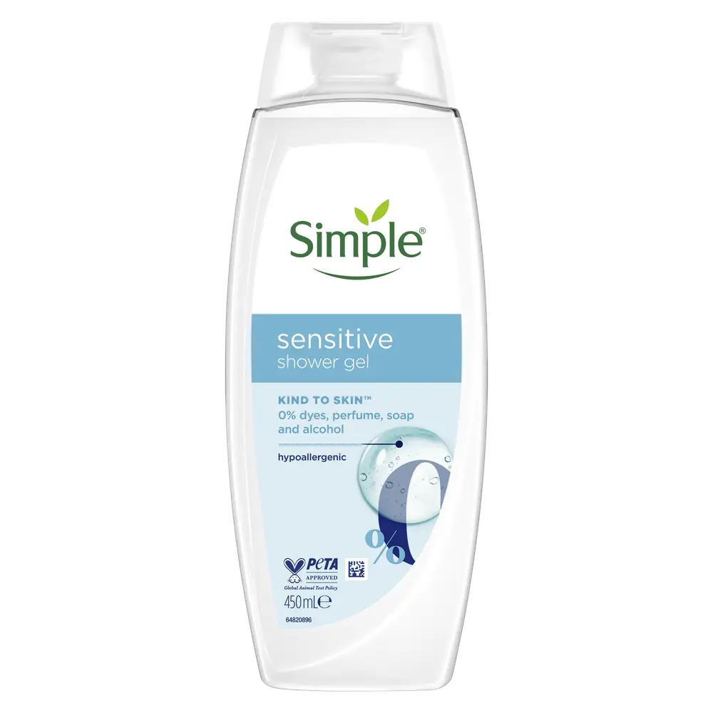 Simple Skincare Kind To Skin Sensitive Shower Gel