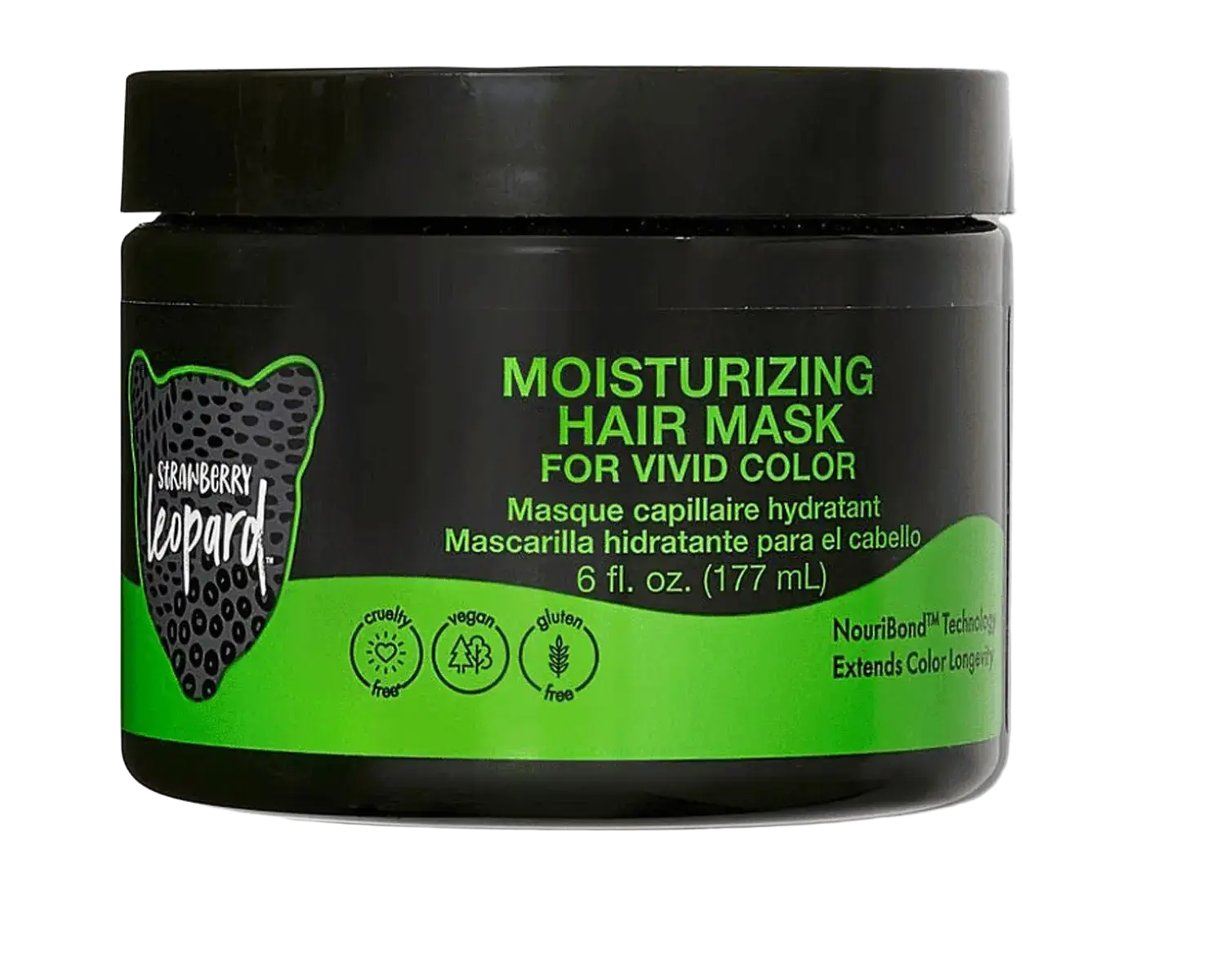 Strawberry Leopard Moisturizing Hair Mask For Vivid Color