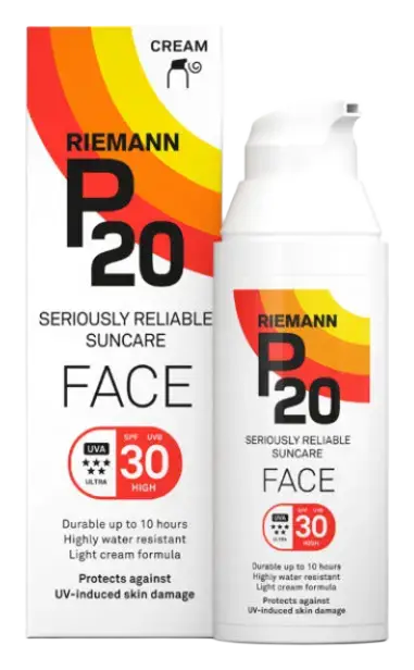P20 SPF 30 Face Sunscreen