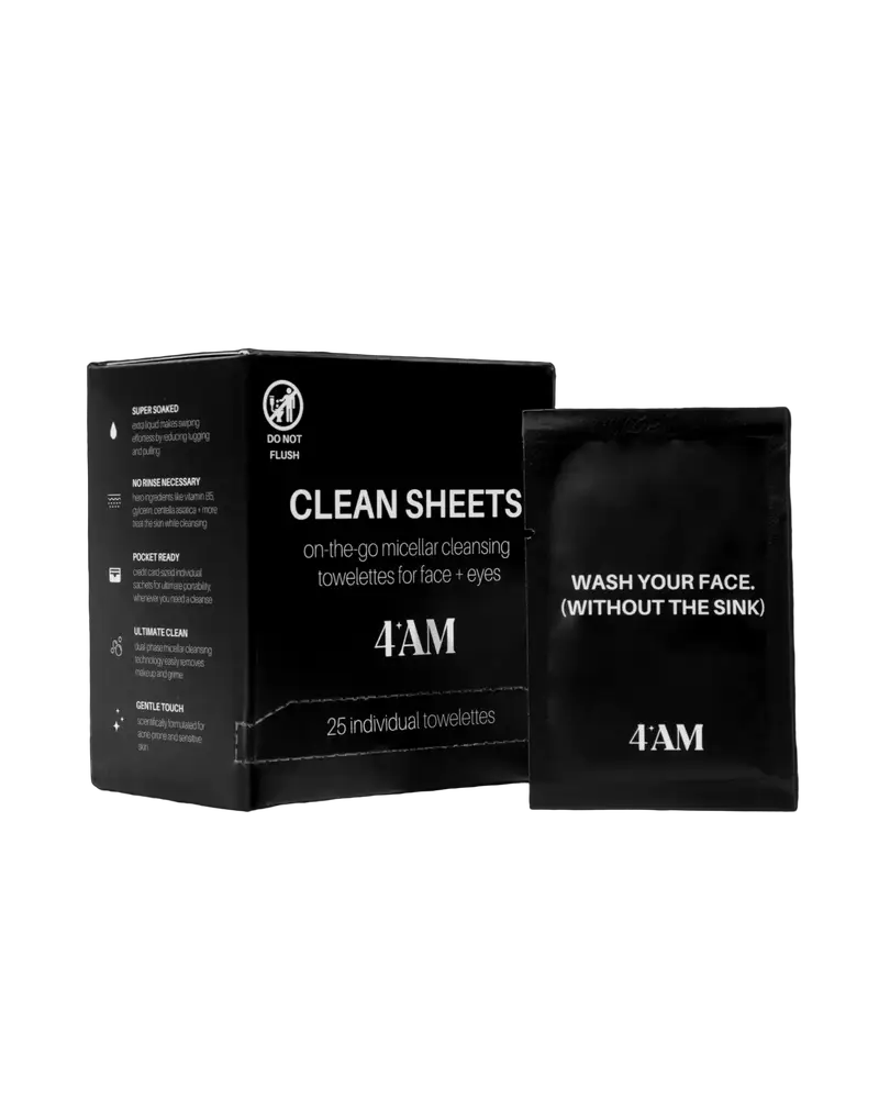 4AM SKIN Clean Sheets