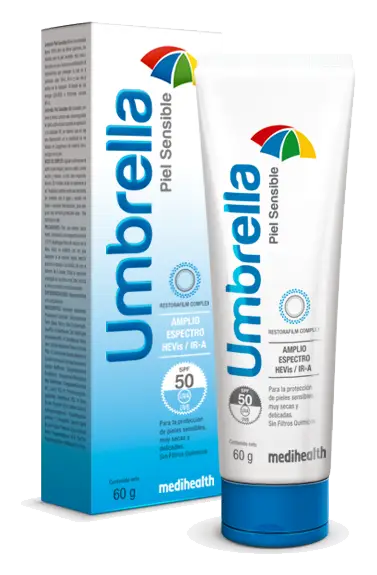Umbrella Piel Sensible SPF 50