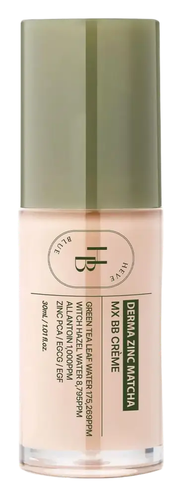 Heveblue Derma Heal Zinc Matcha Recovery RX BB Créme 3.0 Beige