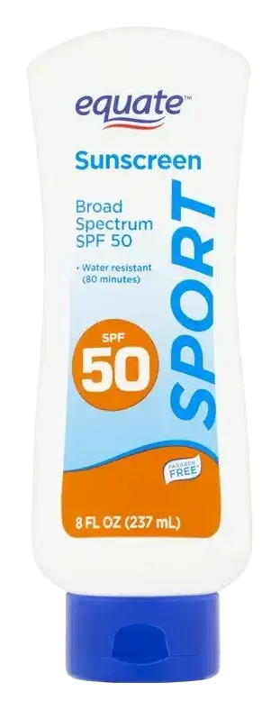 Equate Sport Broad Spectrum Sunscreen Lotion SPF 50