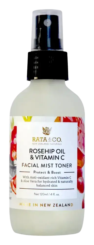 Rata & Co Rosehip Oil & Vitamin C Facial Mist Toner