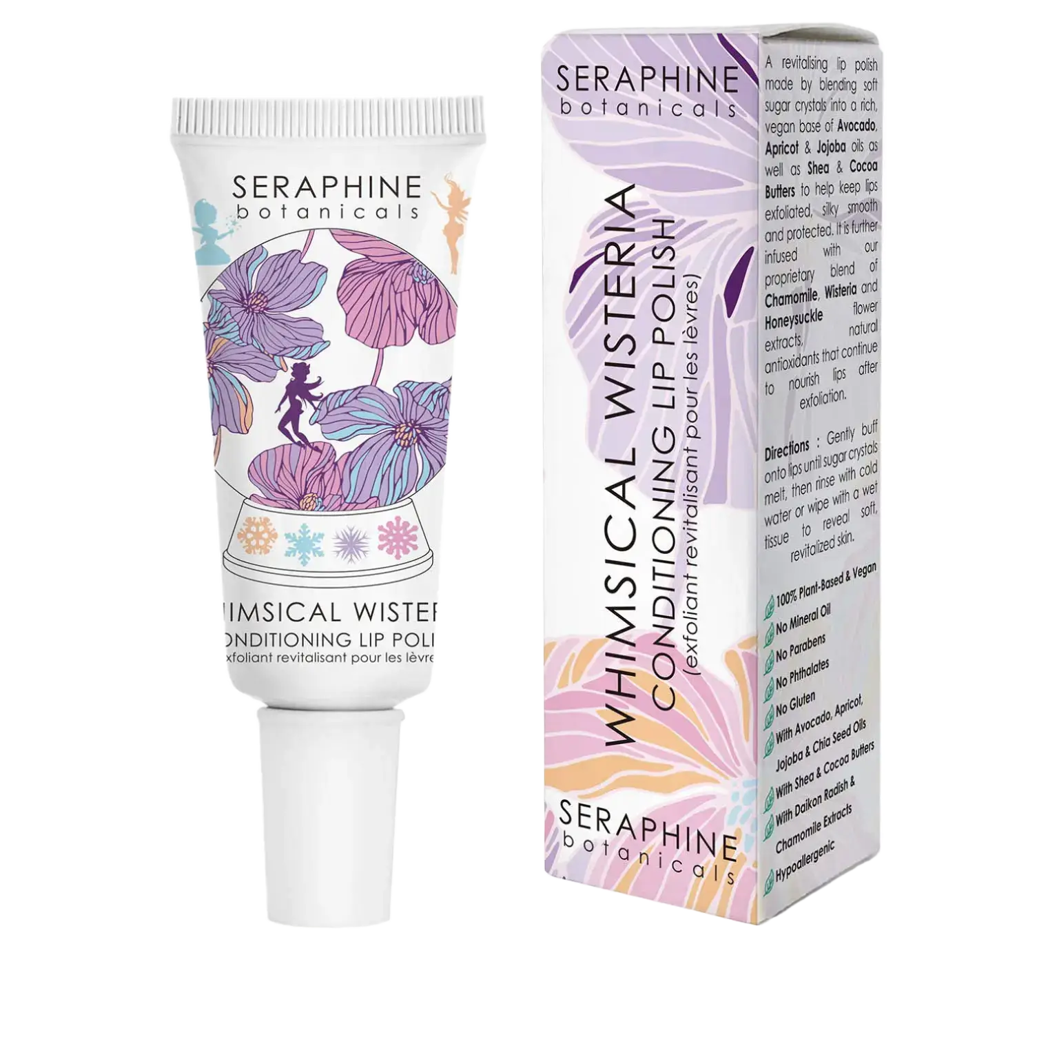 Seraphine Botanicals Whimsical Wisteria Conditioning Lip Polish
