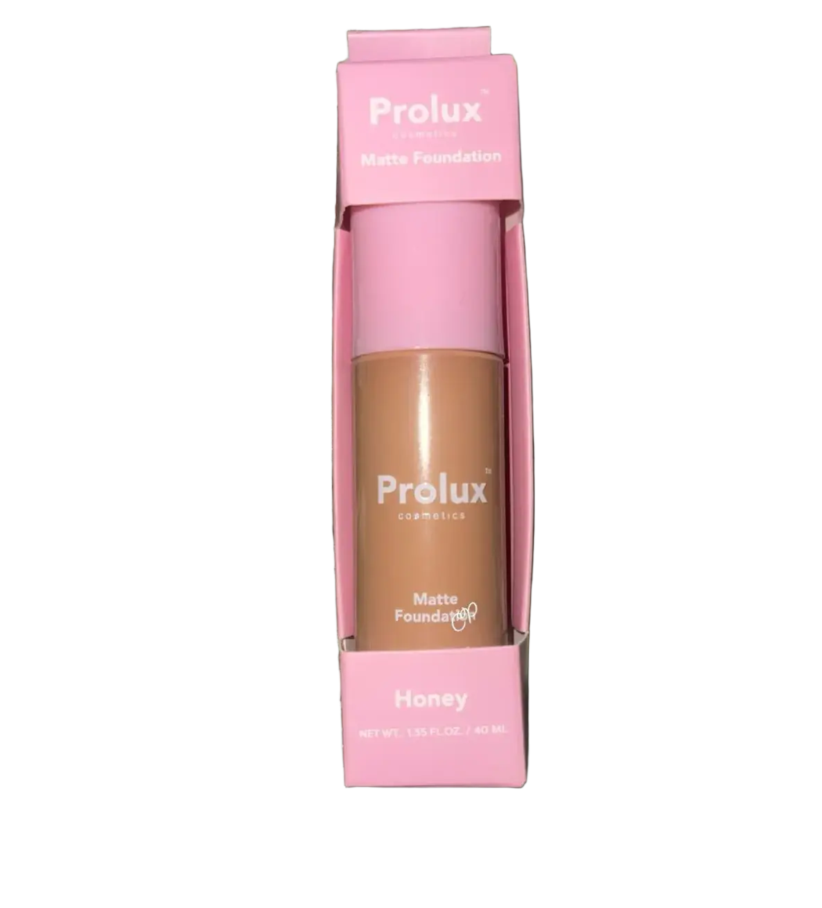 Prolux Cosmetics Matte Foundation Honey
