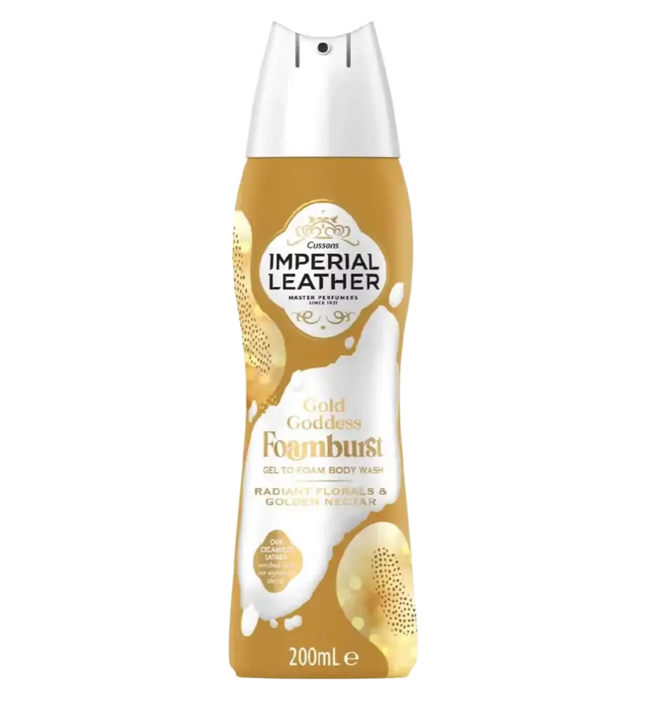 Imperial Leather Gold Goddess Foamburst Gel To Foam Body Wash