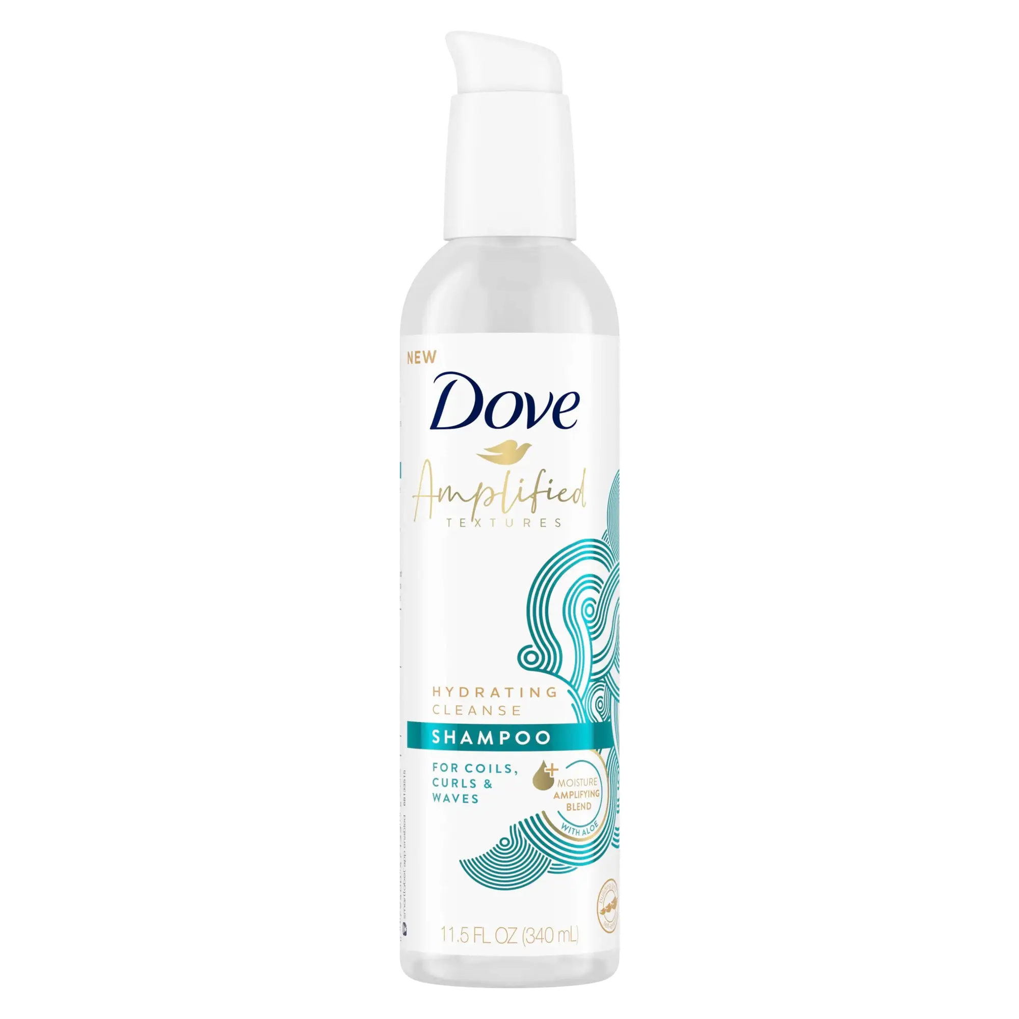 Dove Amplified Textures Hydrating Cleanse Shampoo